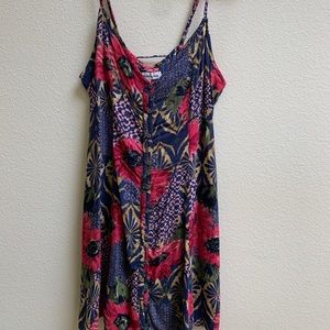 Abercrombie and Fitch floral spaghetti strap dress